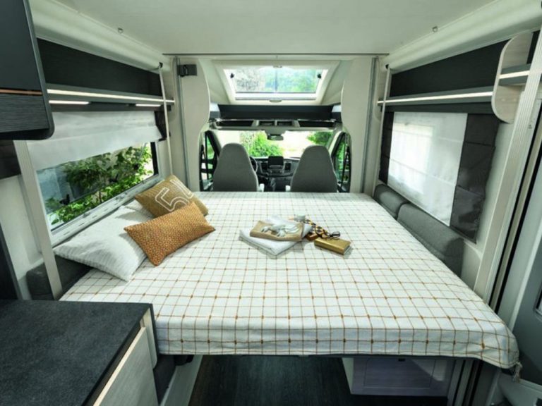 Łóżka w pojazdach campingowych
